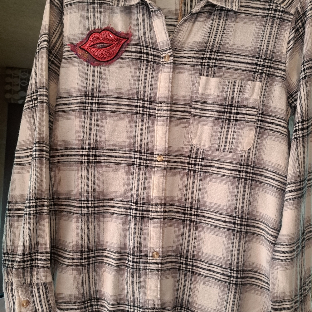 Hollister Flannel Shirt S - Picture 2 of 3